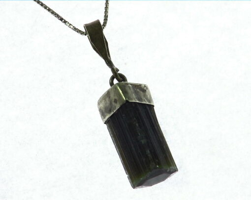 Black Tourmaline Natural Genuine Gemstone Crystal PSS,1034