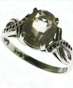 Quarts Sterling Silver Ring