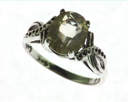 Quarts Sterling Silver Ring