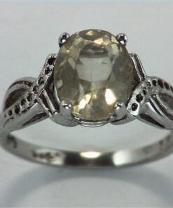 Quarts Sterling Silver Ring