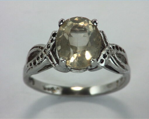 Quarts Sterling Silver Ring