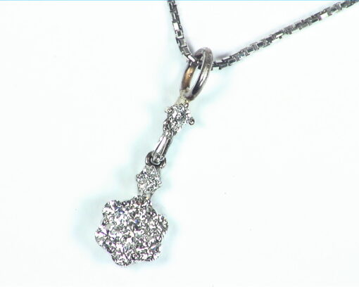 Diamond Natural Genuine Gemstone Lady,s Pendent NFG,919