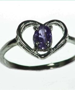 Alternative view of Purple Sapphire Sterling Silver Lady,s Ring RSS,1087