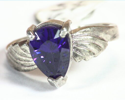 Amethyst Gemstone Sterling Silver Ring RSS,475
