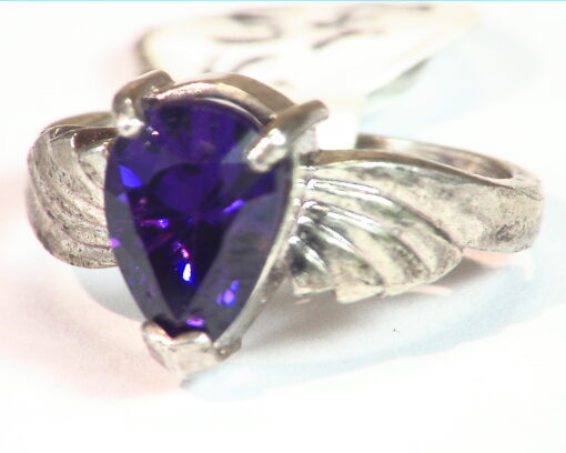 Amethyst Gemstone Sterling Silver Ring RSS,475 - Image 7