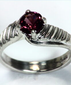 Red Spinel Natural Genuine Gemstone Set in Sterling Silver lady,s Ring RSS,515