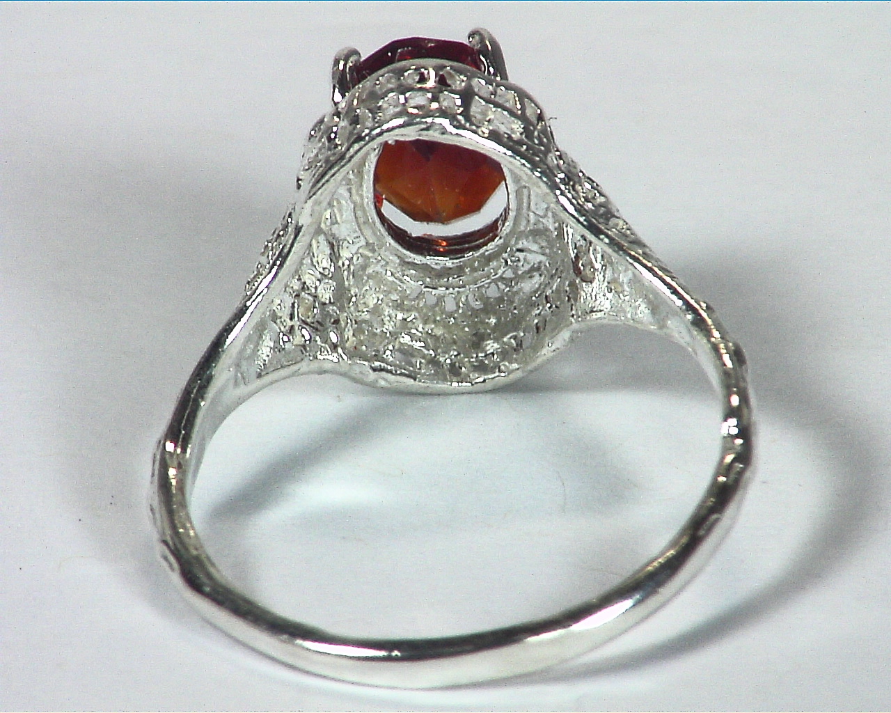 Citrine (Medera) Genuine Gemstone Sterling silver Ring RSS,588 - Image 7