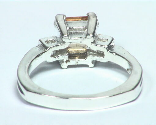 Hessonite Garnet Natural genuine Gemstone Sterling silver Ring RSS,624 - Image 5