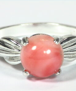Coral Genuine Sterling Silver Lady,s Ring RSS,682