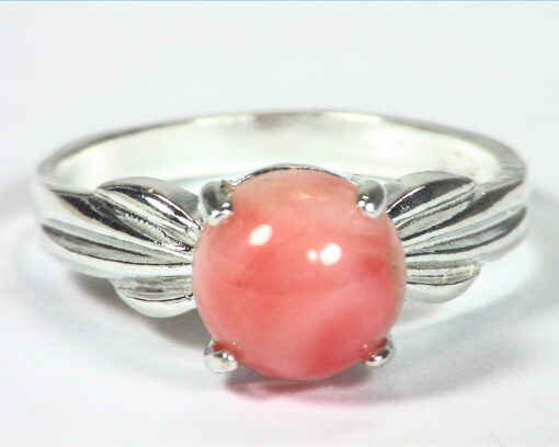 Coral Genuine Sterling Silver Lady,s Ring RSS,682