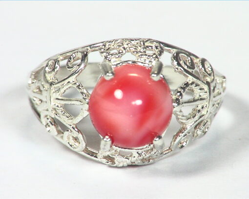 Coral Genuine Sterling Silver Lady,s Ring RSS,685