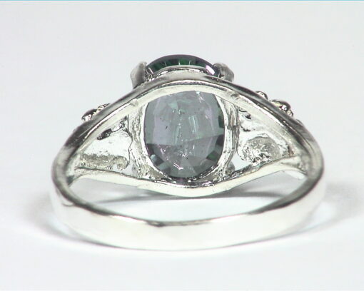 Mystic Topaz Genuine Gemstone Sterling Silver Ring RSS,701 - Image 3