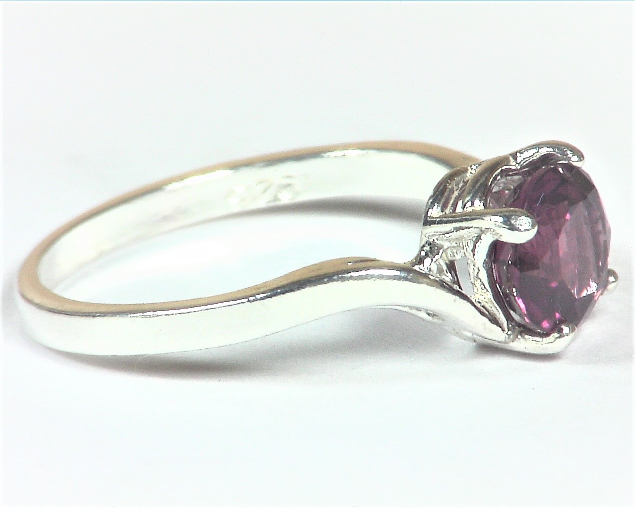 Red Spinel Natural Genuine Gemstone Set in Sterling Silver lady,s Ring RSS,1120 - Image 2
