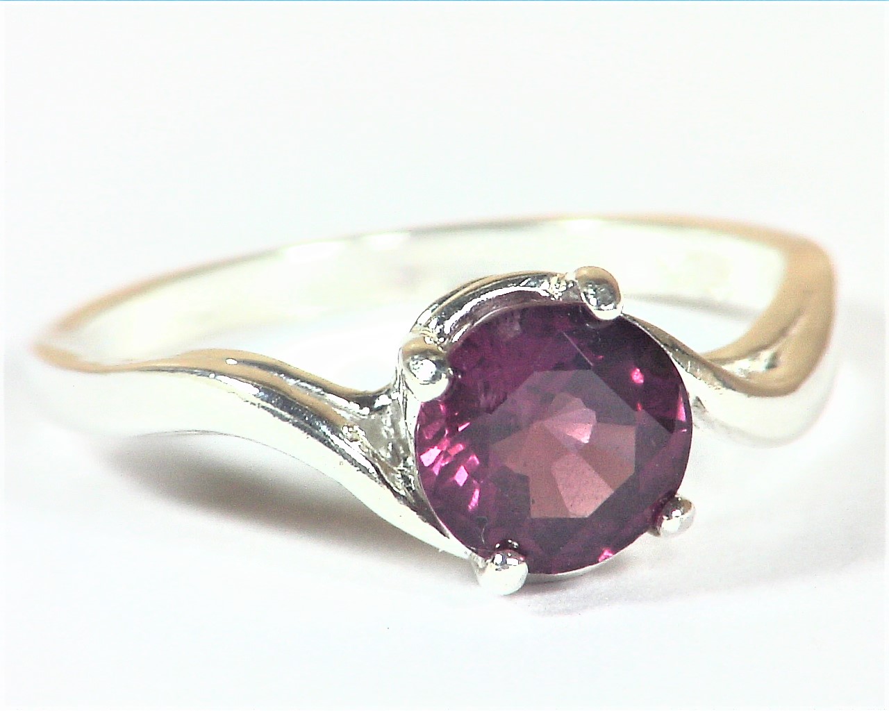 Red Spinel Natural Genuine Gemstone Set in Sterling Silver lady,s Ring RSS,1120 - Image 5