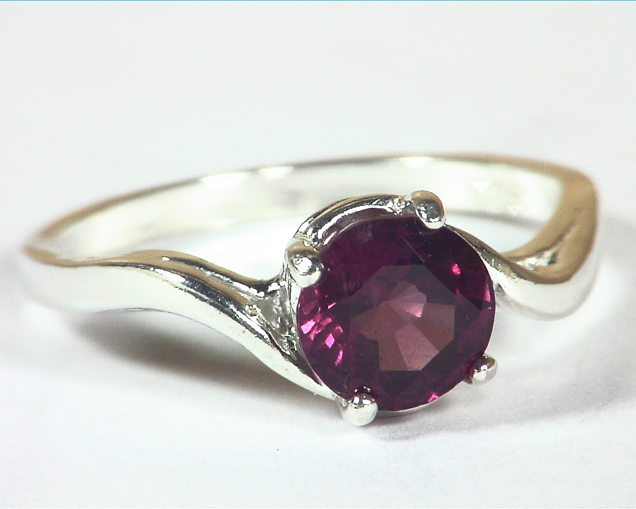 Red Spinel Natural Genuine Gemstone Set in Sterling Silver lady,s Ring RSS,1120 - Image 6