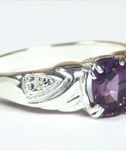 Alternative view of Red Spinel Natural Genuine Gemstone Set in Sterling Silver lady,s Ring RSS,1141