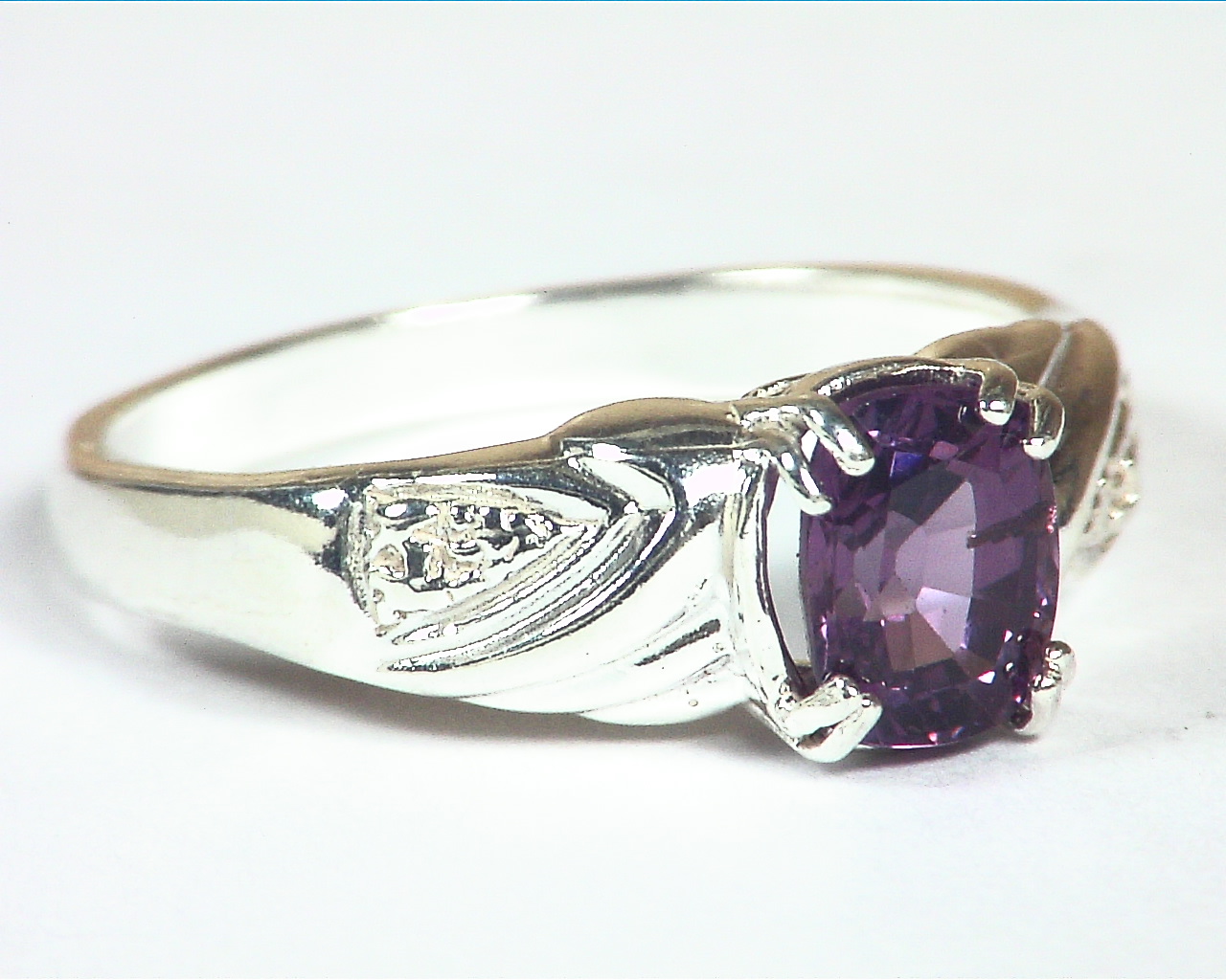 Red Spinel Natural Genuine Gemstone Set in Sterling Silver lady,s Ring RSS,1141 - Image 2