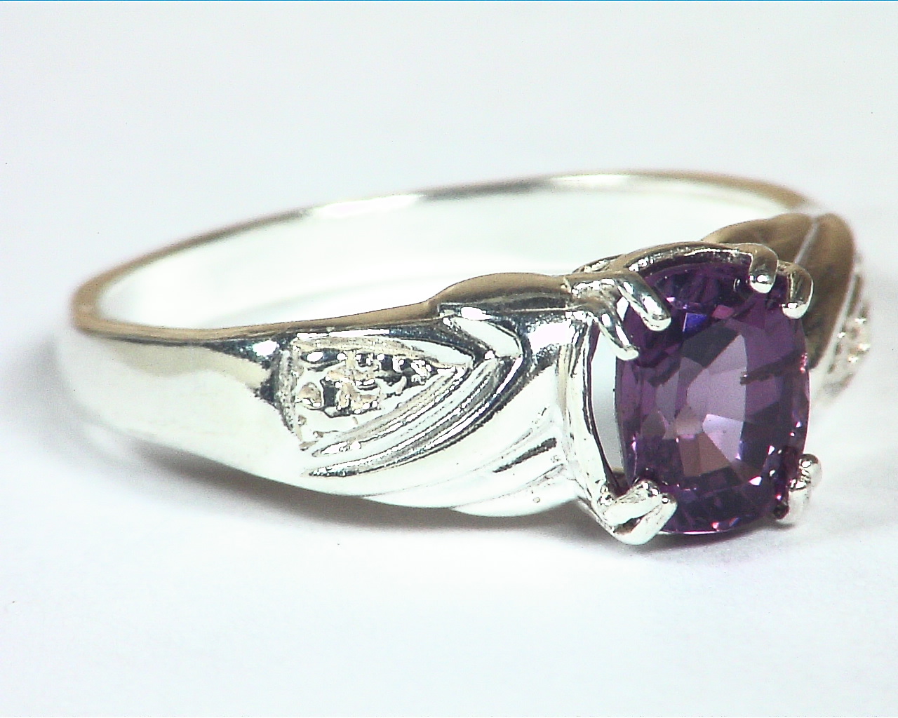 Red Spinel Natural Genuine Gemstone Set in Sterling Silver lady,s Ring RSS,1141 - Image 5