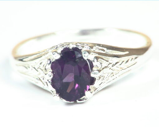 Red Spinel (Gemstone) Sterling Silver Designer Ring RSS,1142