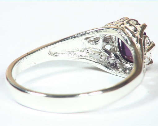 Red Spinel (Gemstone) Sterling Silver Designer Ring RSS,1142 - Image 3