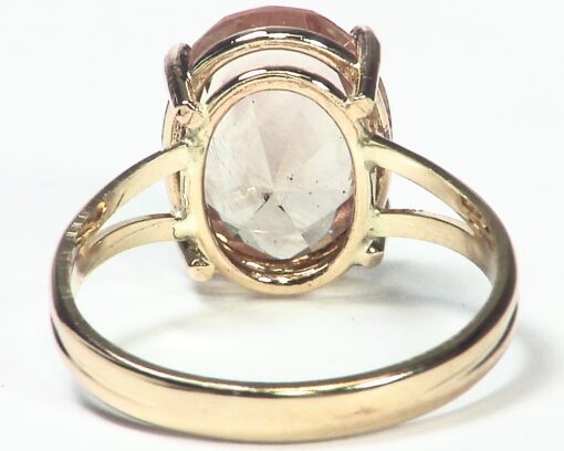 Sun Stone Natural Genuine Gemstone set in 14 Yellow Gold Lady,s Ring RFK,165 - Image 5