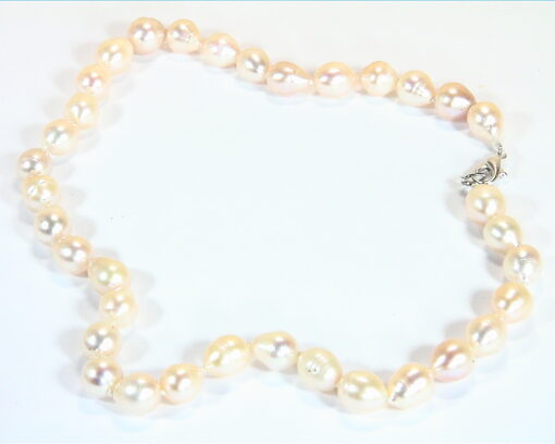 Pearl Fresh Water Silver Lady's Necklace PNS,815 - Image 3
