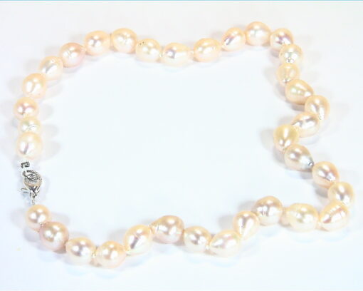 Pearl Fresh Water Silver Lady's Necklace PNS,815 - Image 5