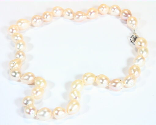 Pearl Fresh Water Silver Lady's Necklace PNS,815 - Image 6