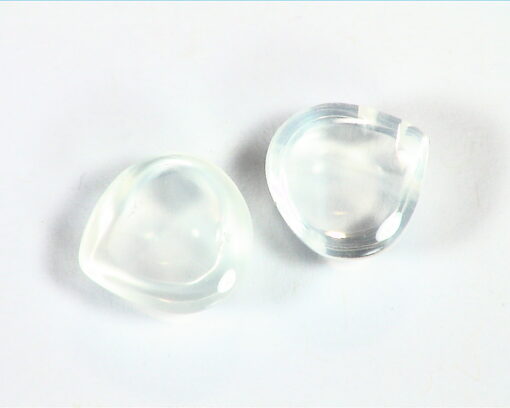 Moonstone Natural Genuine Gemstone pear shape Matched Pair GSG 232 - Image 8