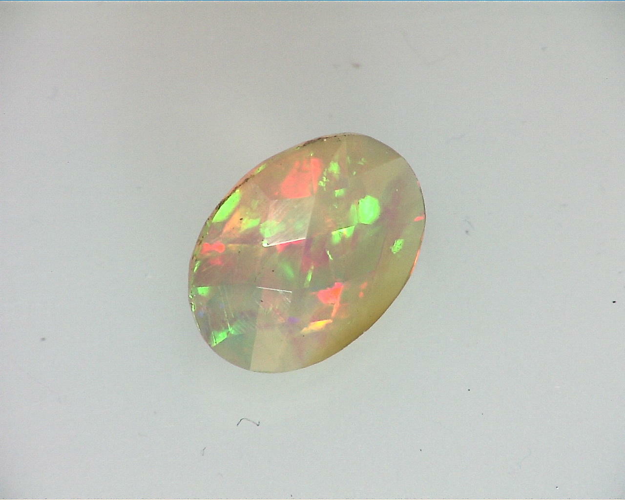 Opal (Ethiopian ) Natural Genuine Faceted Gemstone, GSG,190 - Image 2