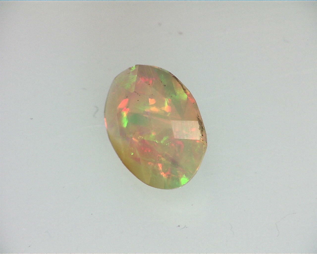 Opal (Ethiopian ) Natural Genuine Faceted Gemstone, GSG,190 - Image 3