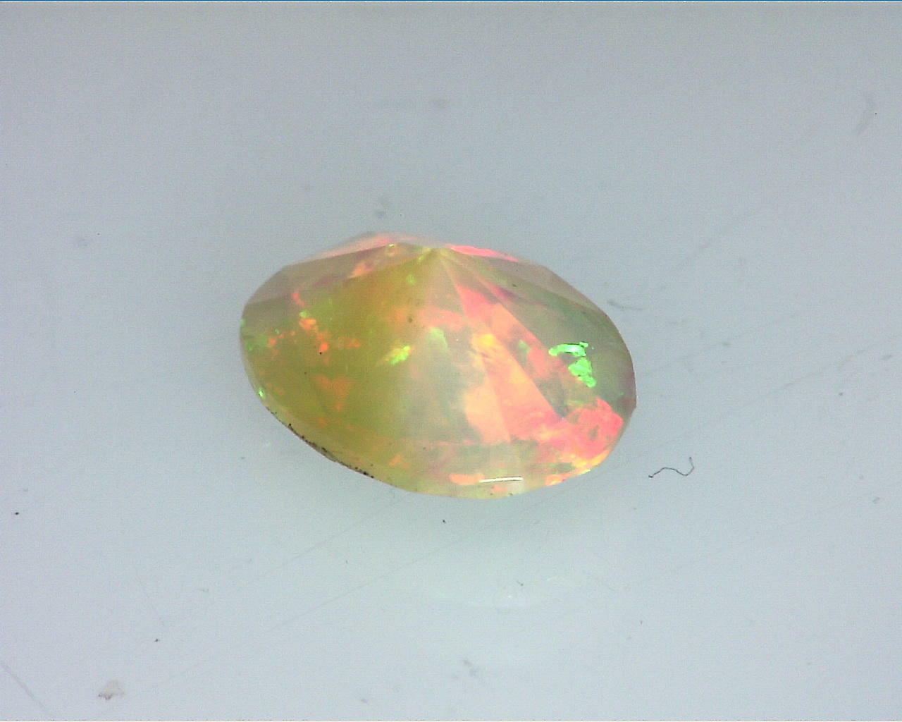 Opal (Ethiopian ) Natural Genuine Faceted Gemstone, GSG,190 - Image 7