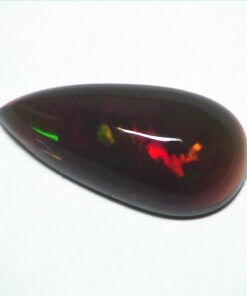 Opal (Black Opal) Pear Shape Natural Genuine Cabochon Gemstone GSG,191