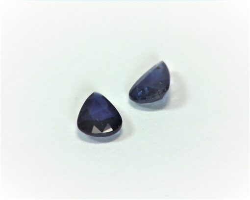 Blue Sapphire Pear Shape Natural Genuine Matched Pair Gemstones GRG,275 - Image 5