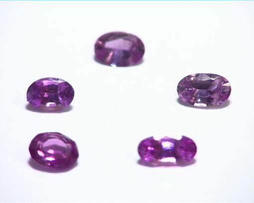Pink Sapphire Oval Cut Natural Genuine Gemstones from Sri Lanka GPG,376