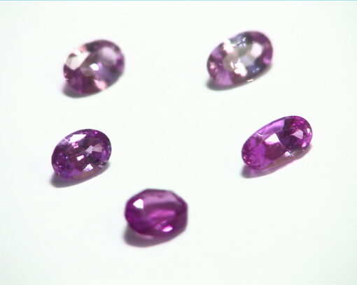 Pink Sapphire Oval Cut Natural Genuine Gemstones from Sri Lanka GPG,376 - Image 3