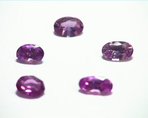 Pink Sapphire Oval Cut Natural Genuine Gemstones from Sri Lanka GPG,376 - Image 5