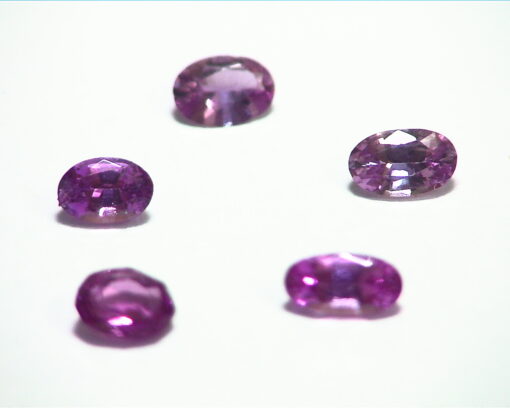 Pink Sapphire Oval Cut Natural Genuine Gemstones from Sri Lanka GPG,376 - Image 6