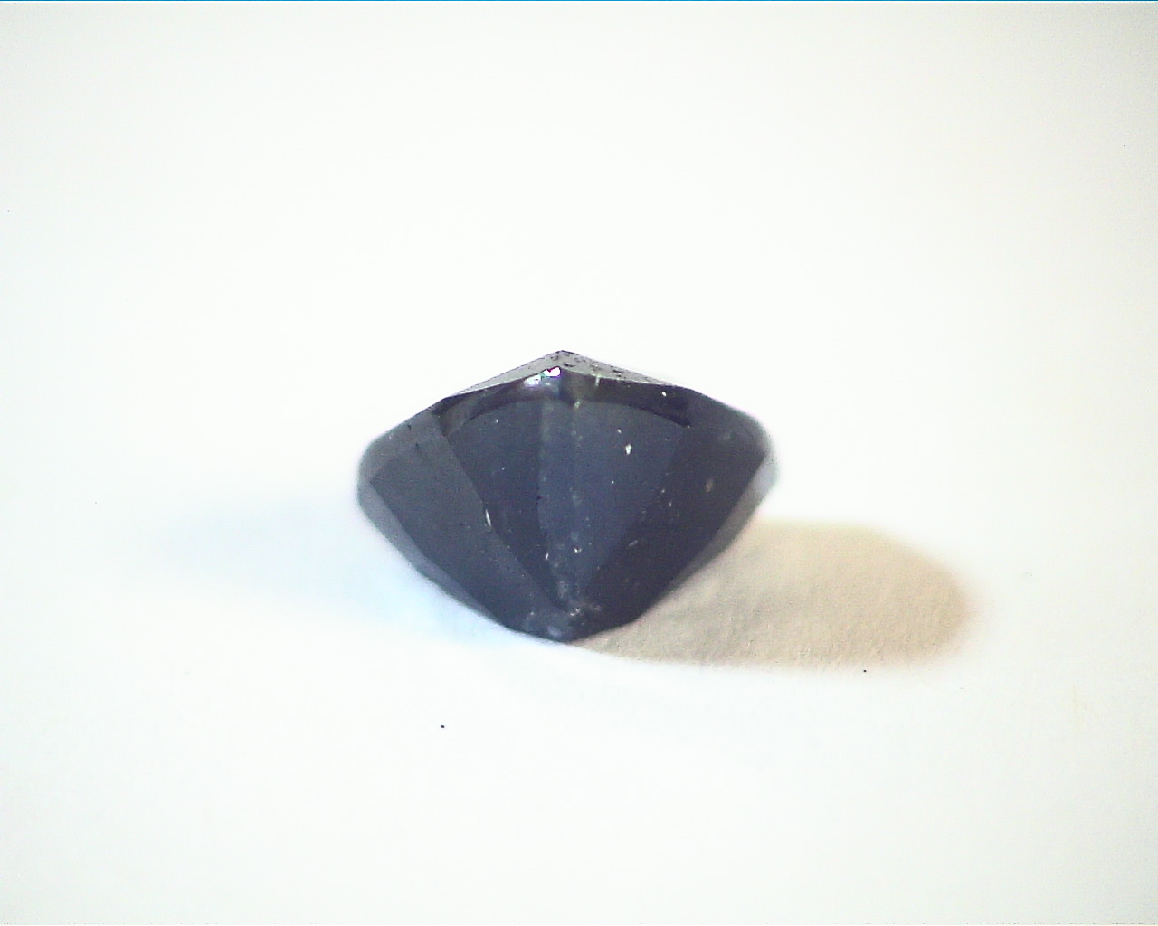 Blue Sapphire Trilliant cut  Unheated Natural Genuine Gemstone GSG,438 - Image 6