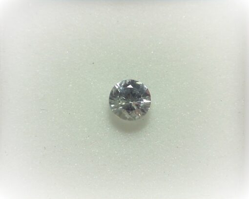 White Sapphire Natural Genuine Round Gemstone 0.26 Ct GPG 598
