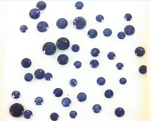Blue Sapphire (Sri Lanka) Natural Genuine Faceted Gemstones GPG,61