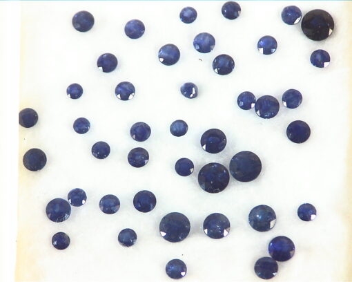 Blue Sapphire (Sri Lanka) Natural Genuine Faceted Gemstones GPG,61 - Image 3
