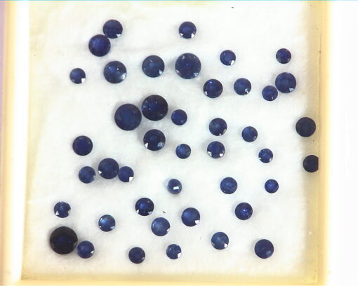 Blue Sapphire (Sri Lanka) Natural Genuine Faceted Gemstones GPG,61 - Image 7