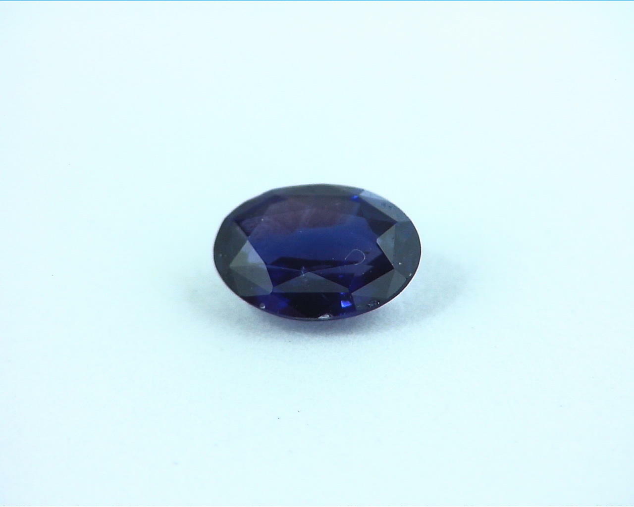 Blue Sapphire (Sri Lanka) Unheated Natural Genuine Faceted Gemstone GSG,64 - Image 3