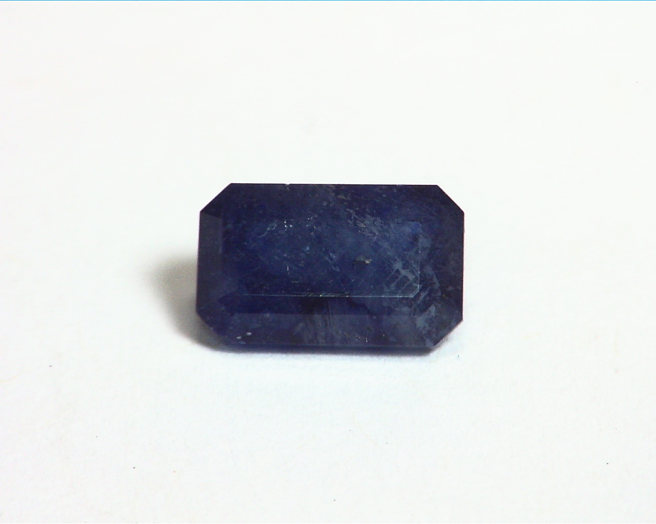 Blue Sapphire Natural Genuine Faceted Gemstone GSG,676 - Image 2