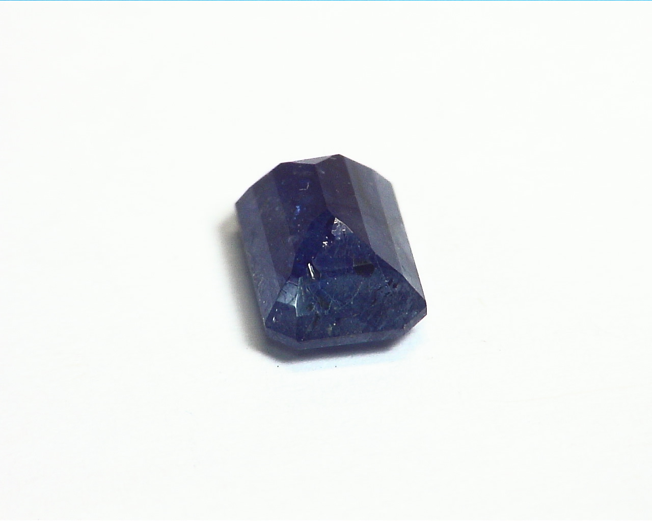 Blue Sapphire Natural Genuine Faceted Gemstone GSG,676 - Image 4