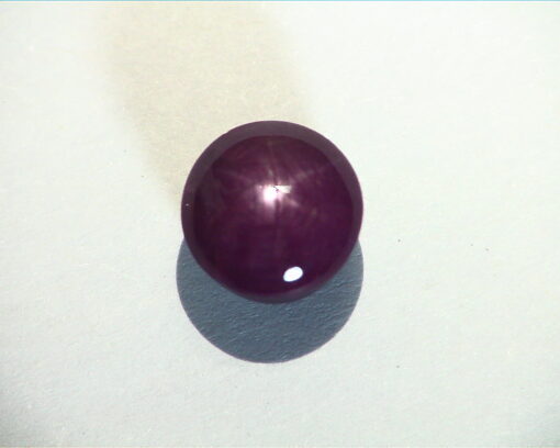 Star Ruby Untreated Oval Shape Natural Genuine Gemstone, GPG,75 - Image 2
