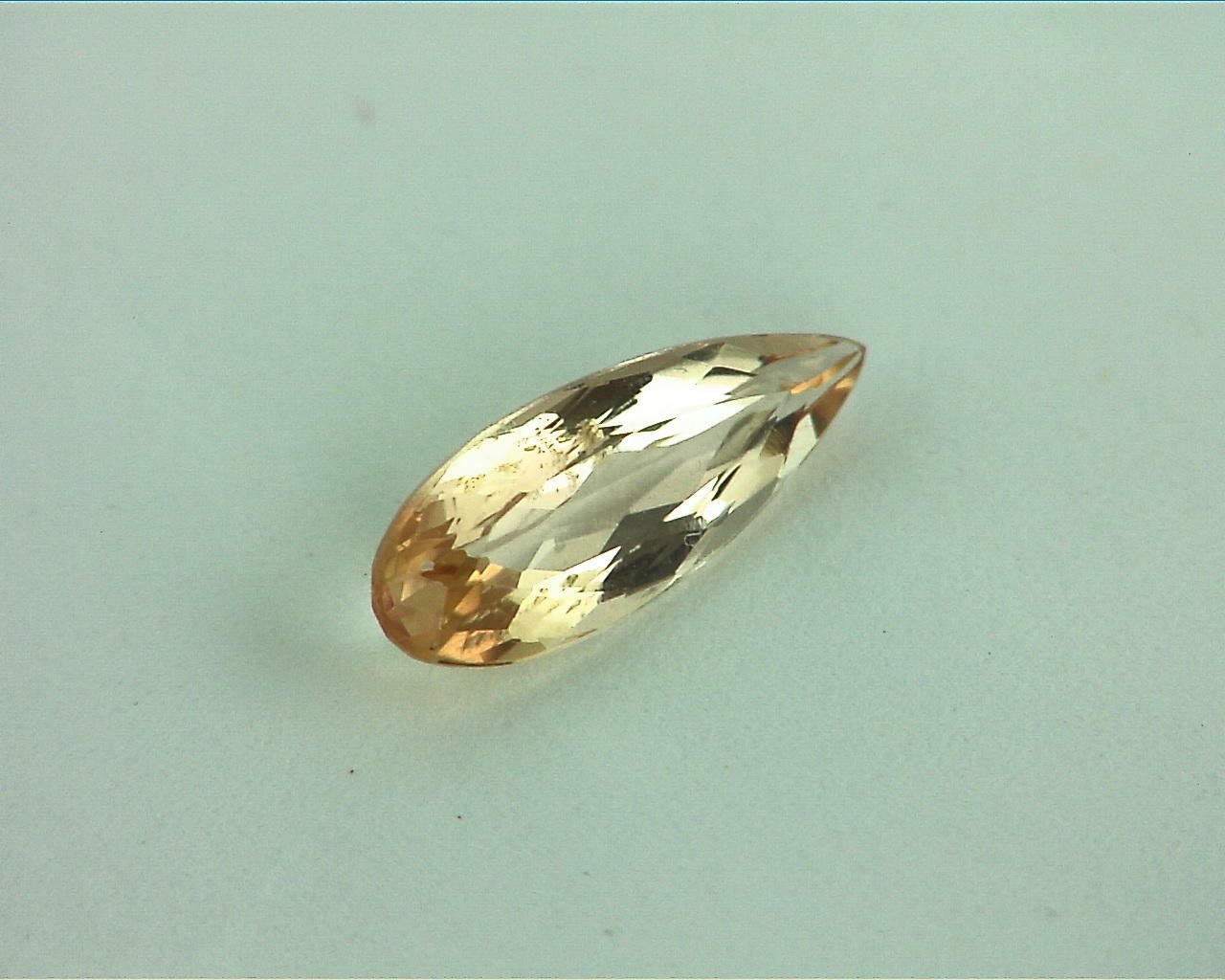 Imperial Topaz 1.29 KT Natural Genuine Faceted Gemstone GRG,175 - Image 4