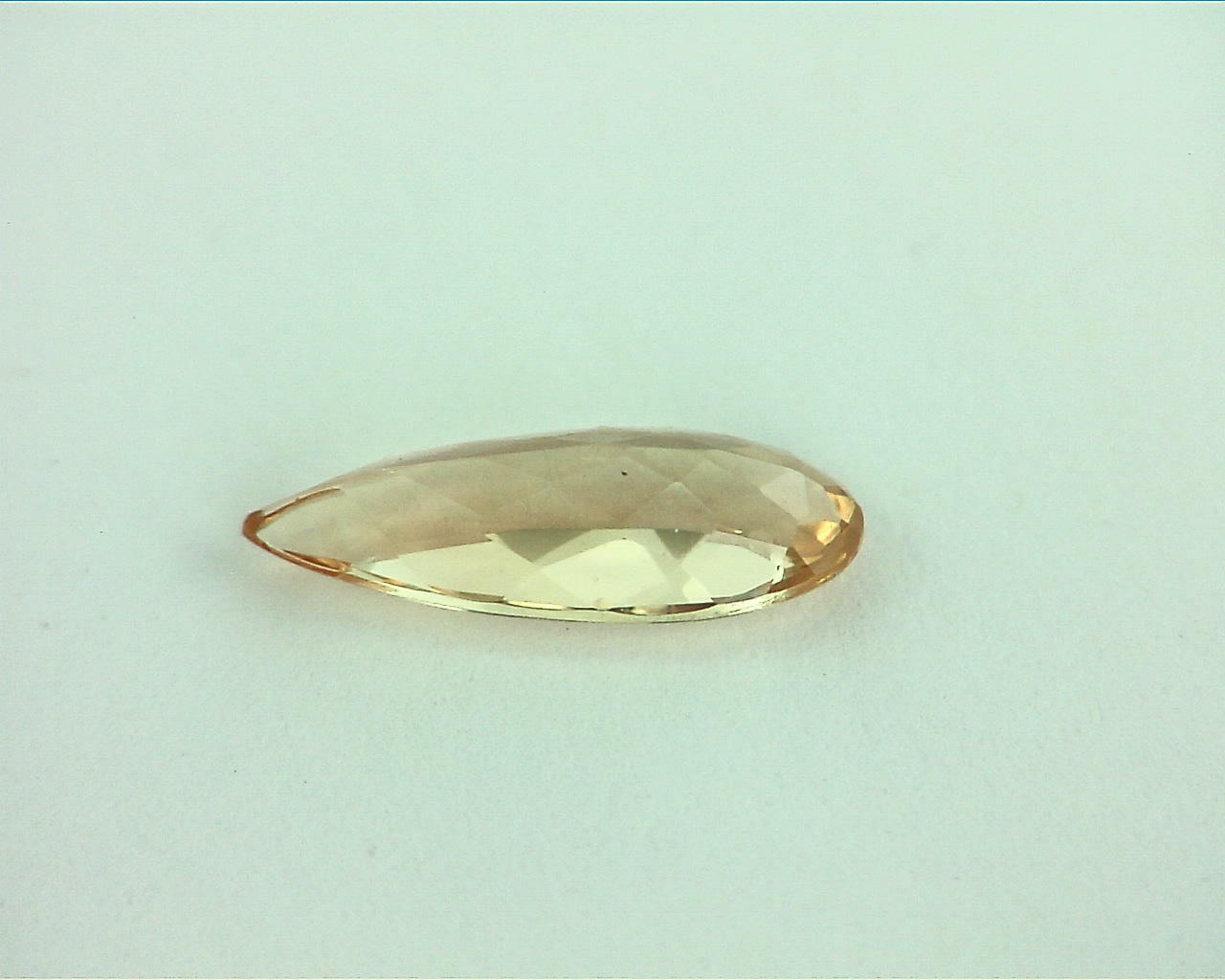 Imperial Topaz 1.29 KT Natural Genuine Faceted Gemstone GRG,175 - Image 5