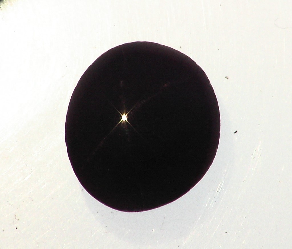 Garnet Star Natural Genuine Rare Gemstone, 8.09 CT GRG,683 - Image 3